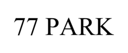 77 PARK trademark