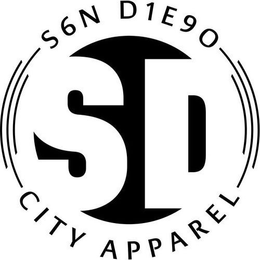 S6N D1E9O CITY APPAREL trademark