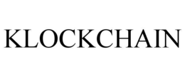 KLOCKCHAIN trademark