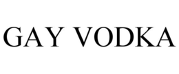 GAY VODKA trademark