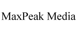 MAXPEAK MEDIA trademark
