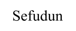 SEFUDUN trademark
