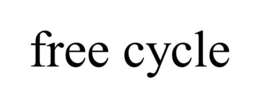 FREE CYCLE trademark