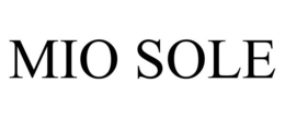 MIO SOLE trademark