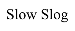 SLOW SLOG trademark