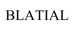 BLATIAL trademark