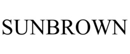 SUNBROWN trademark