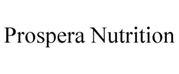 PROSPERA NUTRITION trademark
