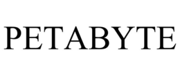 PETABYTE trademark
