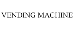 VENDING MACHINE trademark