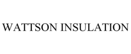 WATTSON INSULATION trademark