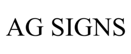 AG SIGNS trademark
