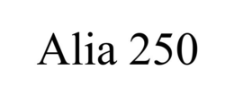 ALIA 250 trademark