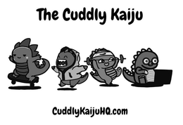 THE CUDDLY KAIJU CUDDLYKAIJUHQ.COM trademark