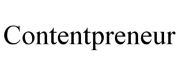 CONTENTPRENEUR trademark