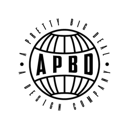 APBD · A PRETTY BIG DEAL · A DESIGN COMPANY trademark