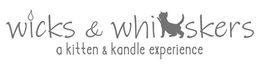 WICKS & WHISKERS A KITTEN & KANDLE EXPERIENCE trademark