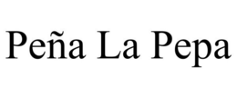 PEÑA LA PEPA trademark