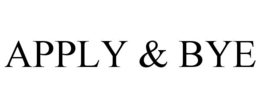 APPLY & BYE trademark