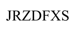 JRZDFXS trademark