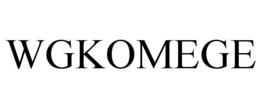 WGKOMEGE trademark