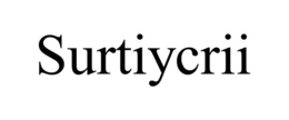 SURTIYCRII trademark