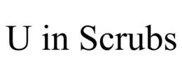 U IN SCRUBS trademark