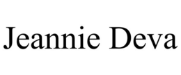 JEANNIE DEVA trademark