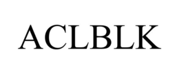 ACLBLK trademark