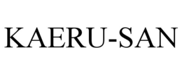 KAERU-SAN trademark