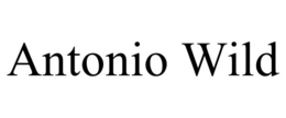 ANTONIO WILD trademark