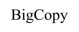BIGCOPY trademark