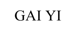 GAI YI trademark