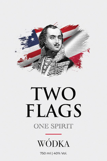 TWO FLAGS ONE SPIRIT WÓDKA 750 ML | 40% VOL. trademark