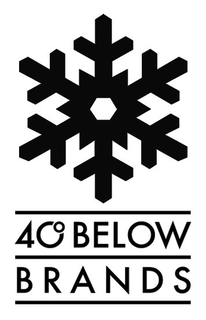 4Oº BELOW BRANDS trademark
