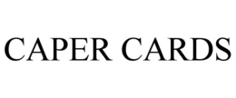 CAPER CARDS trademark