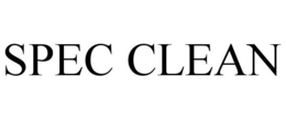 SPEC CLEAN trademark