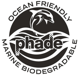 PHADE OCEAN FRIENDLY MARINE BIODEGRADABLE trademark