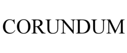 CORUNDUM trademark