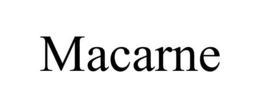 MACARNE trademark