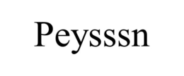 PEYSSSN trademark