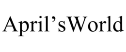 APRIL'SWORLD trademark