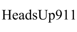 HEADSUP911 trademark