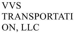 VVS TRANSPORTATION, LLC trademark