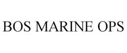 BOS MARINE OPS trademark