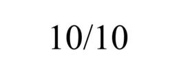10/10 trademark