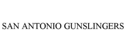 SAN ANTONIO GUNSLINGERS trademark
