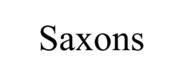 SAXONS trademark