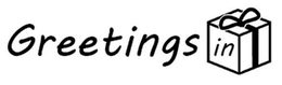 GREETINGS IN trademark