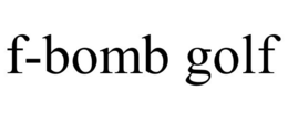 F-BOMB GOLF trademark